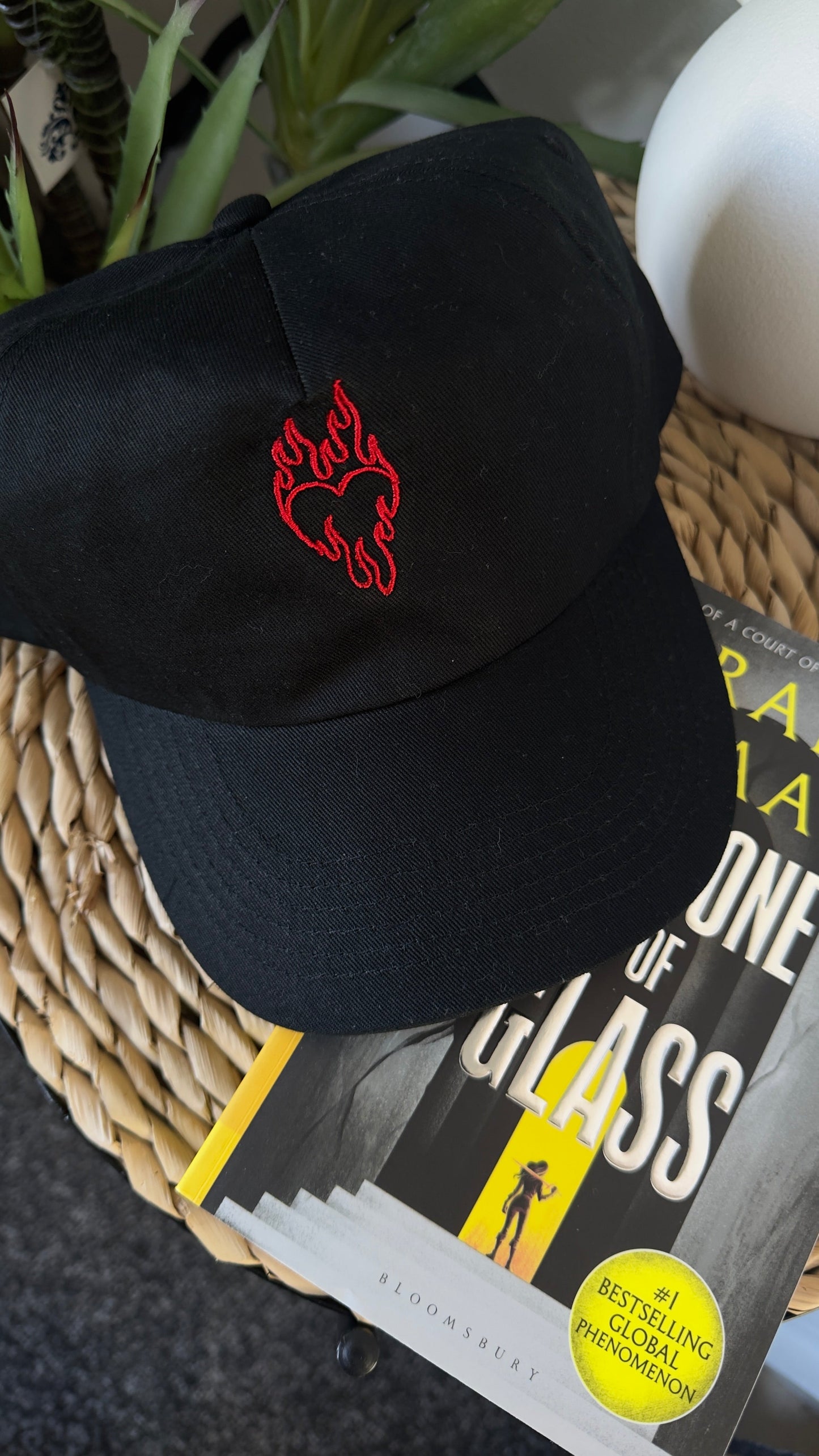 🔥 Fireheart Symbol Embroidered Cap