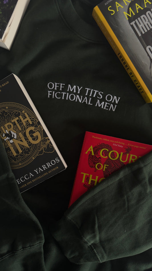 Off My Tits On Fictional Men Tee/Sweatshirt/Hoodie