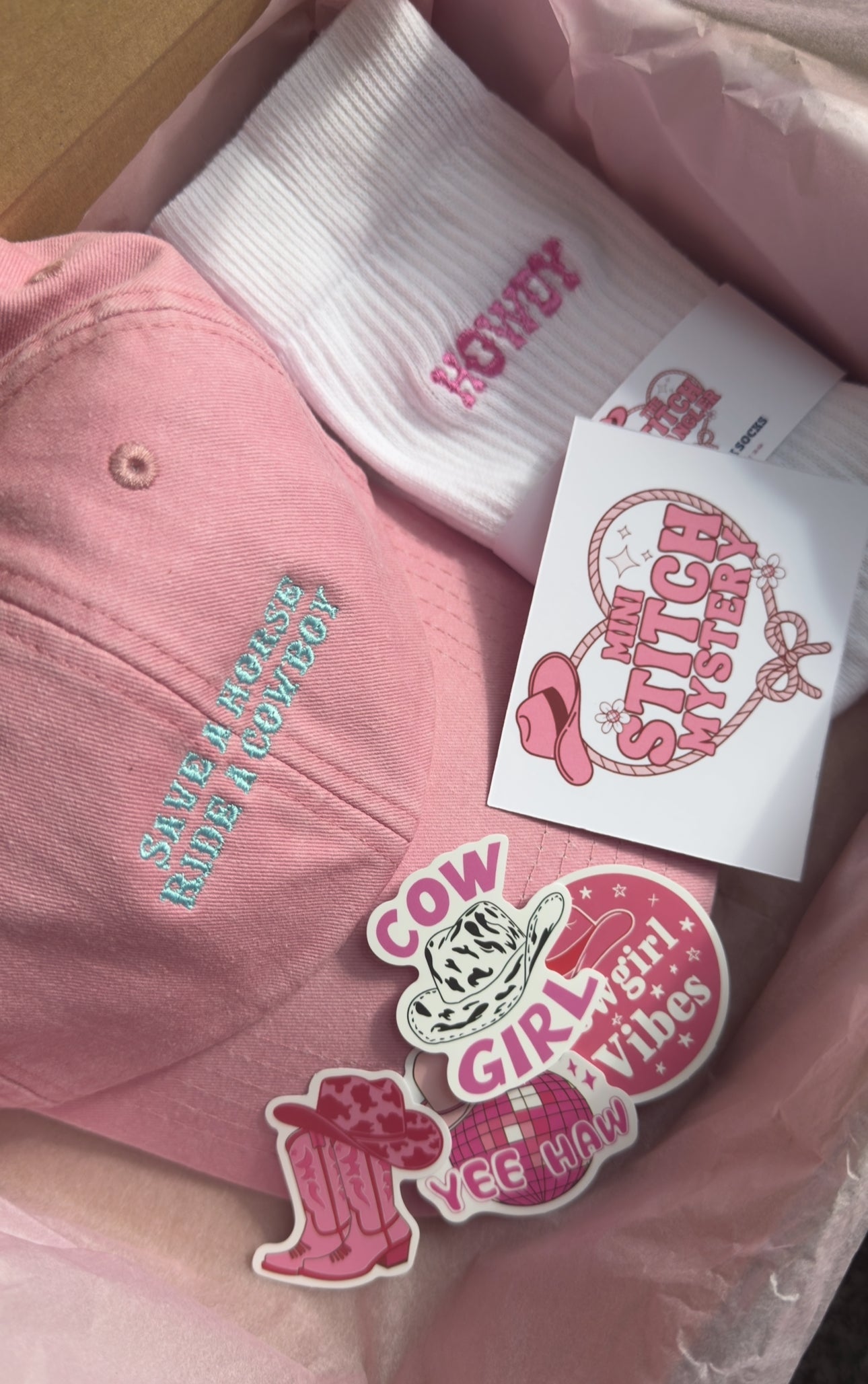 Save A Horse Rode A Cowboy Embroidered Cap