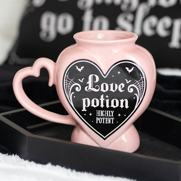 Love Potion Ceramic Mug – 350ml | Gothic Pink Bookish Gift