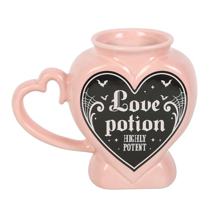 Love Potion Ceramic Mug – 350ml | Gothic Pink Bookish Gift