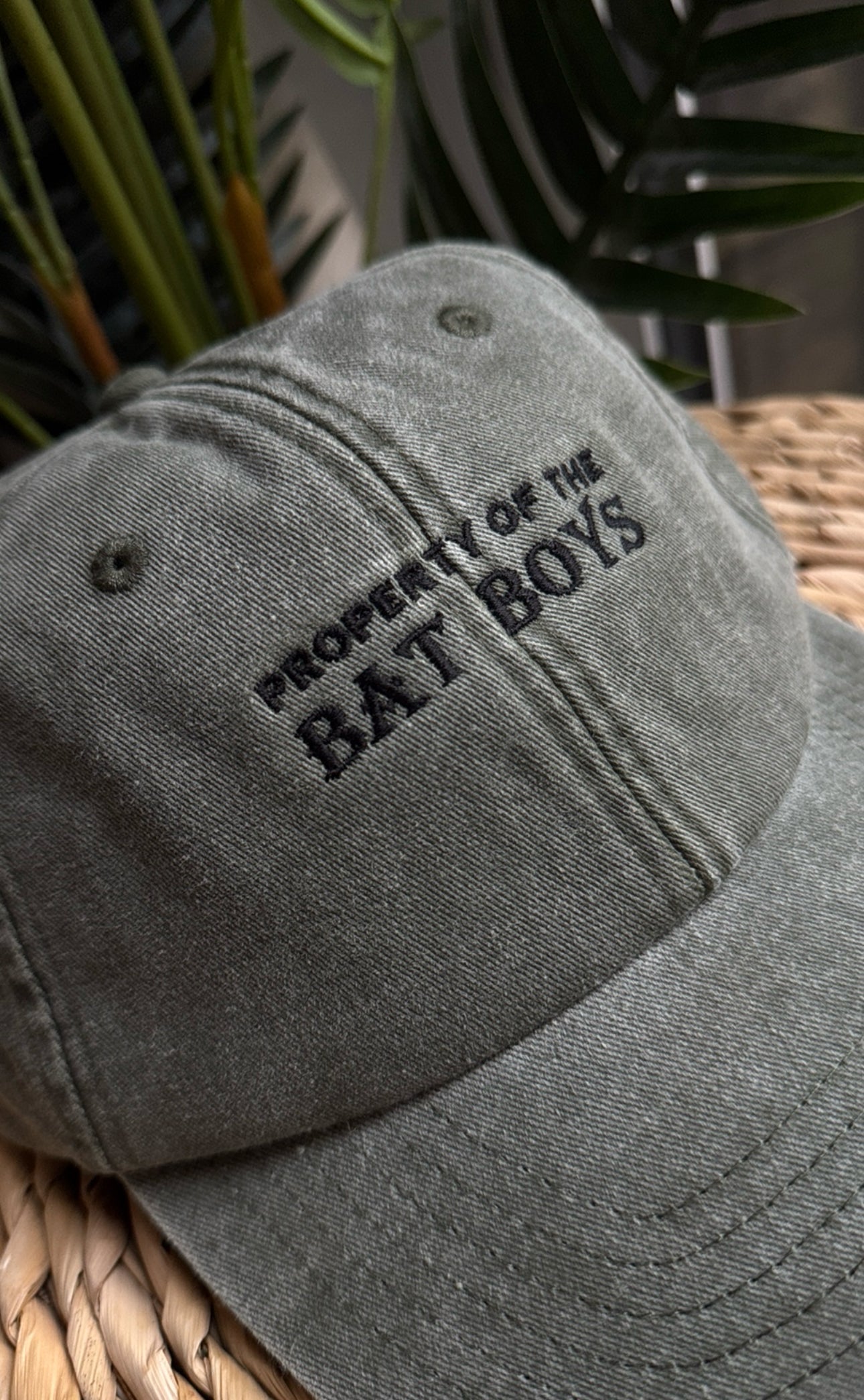 Property Of The Bat Boys Embroidered Cap
