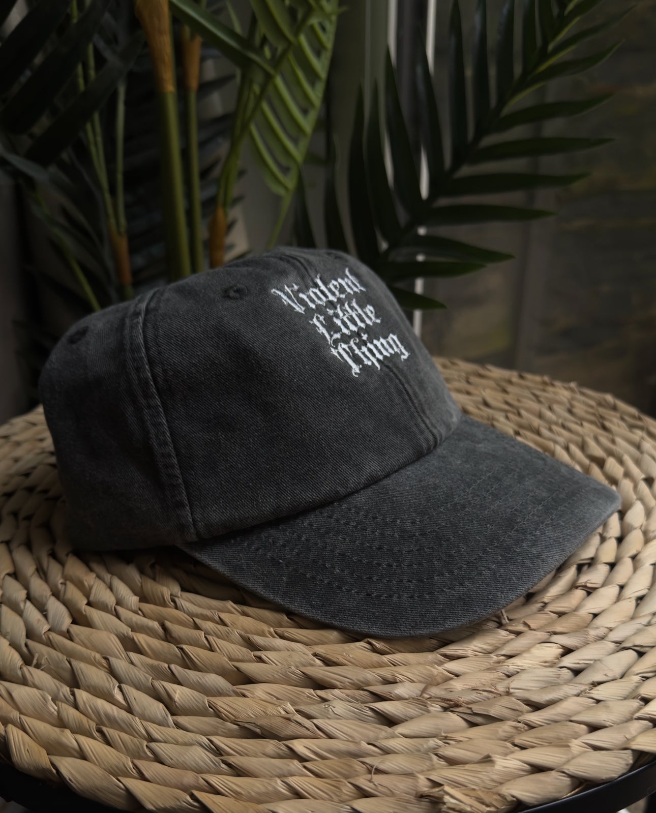 Violent Little Thing Dragon Embroidered Cap