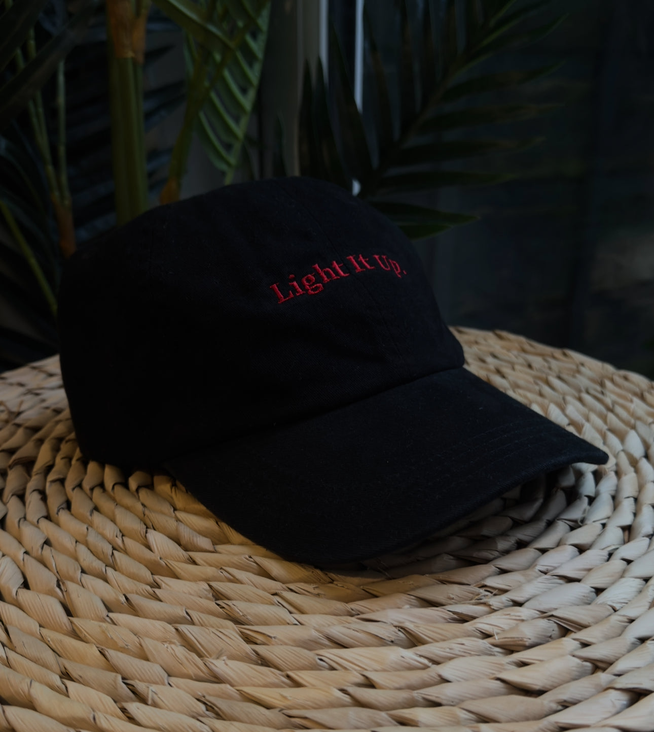 Light It Up. Embroidered Cap