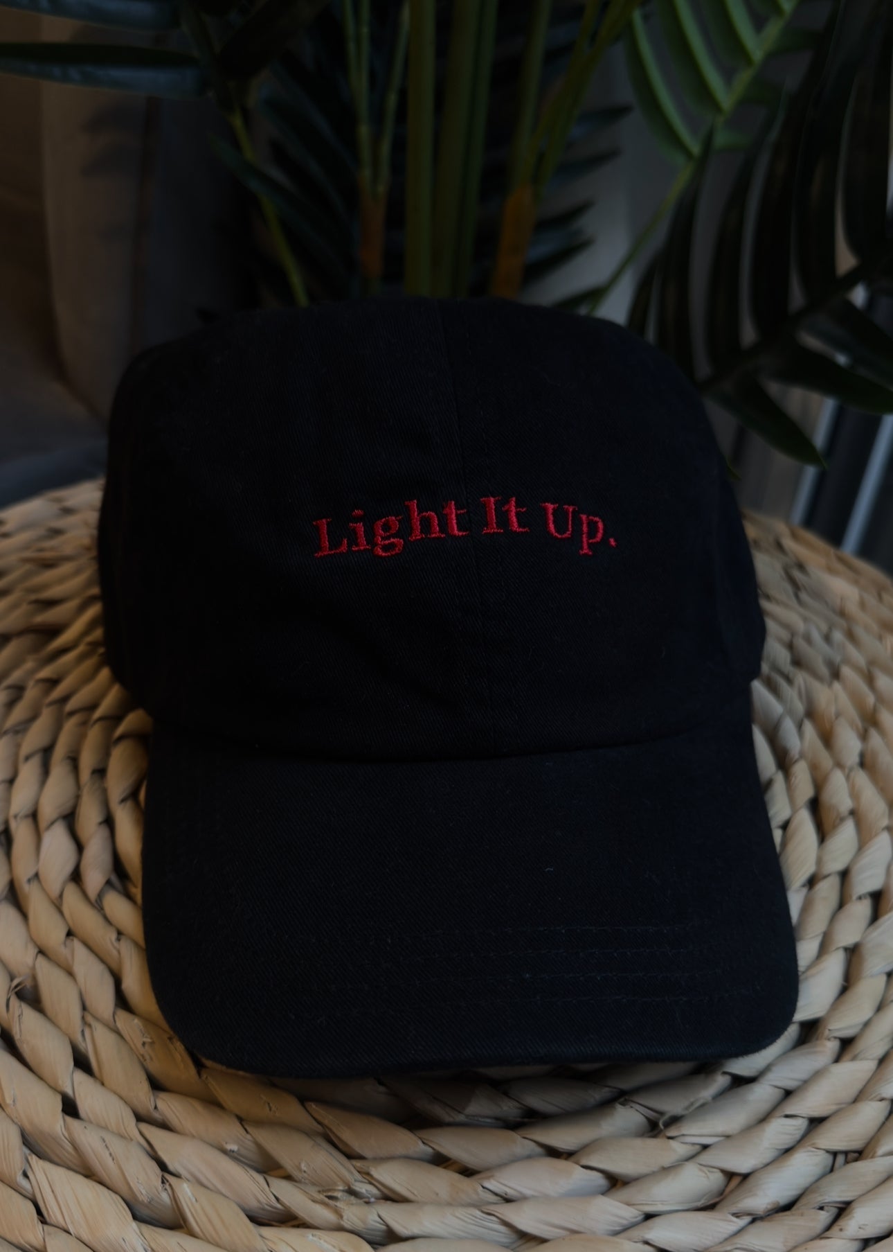 Light It Up. Embroidered Cap