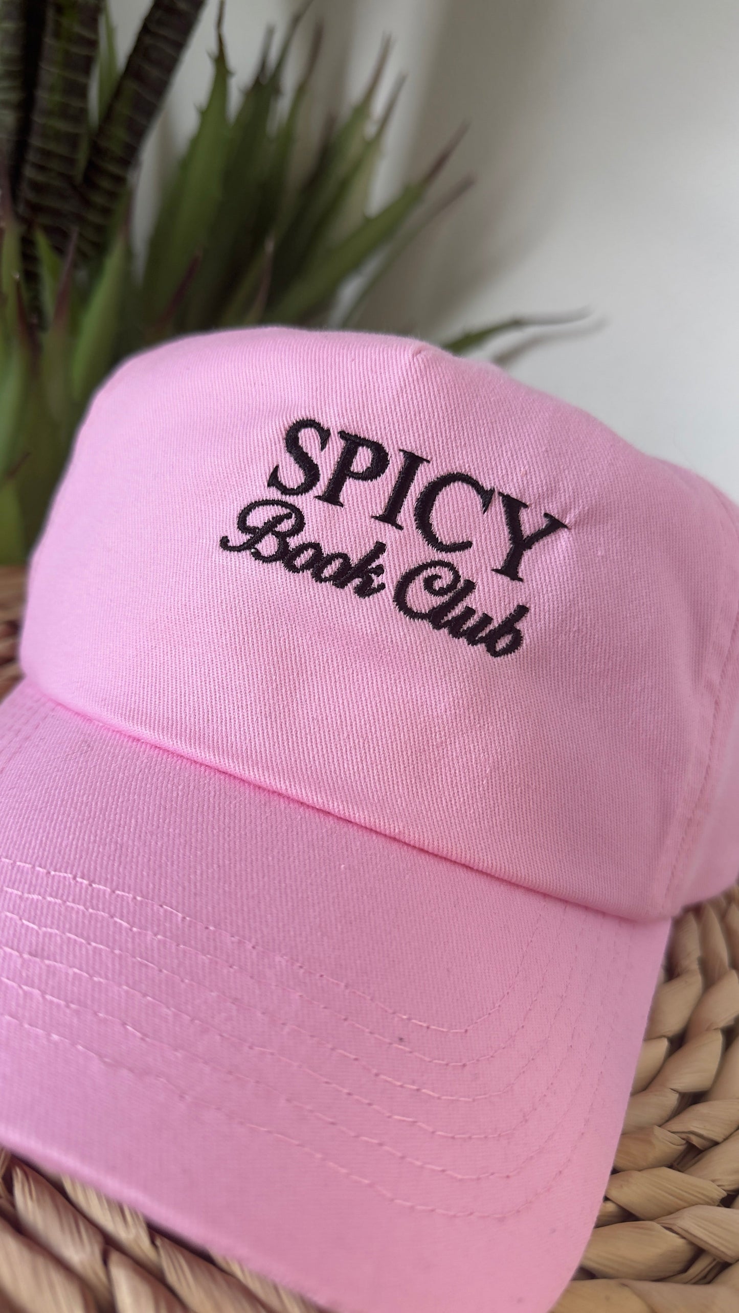 Spicy Book Club Embroidered Cap