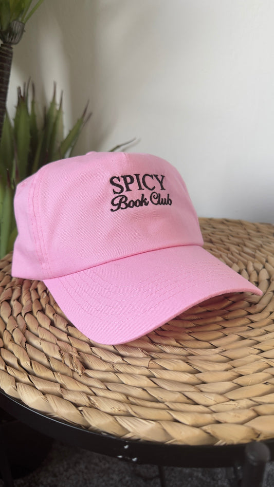 Spicy Book Club Embroidered Cap
