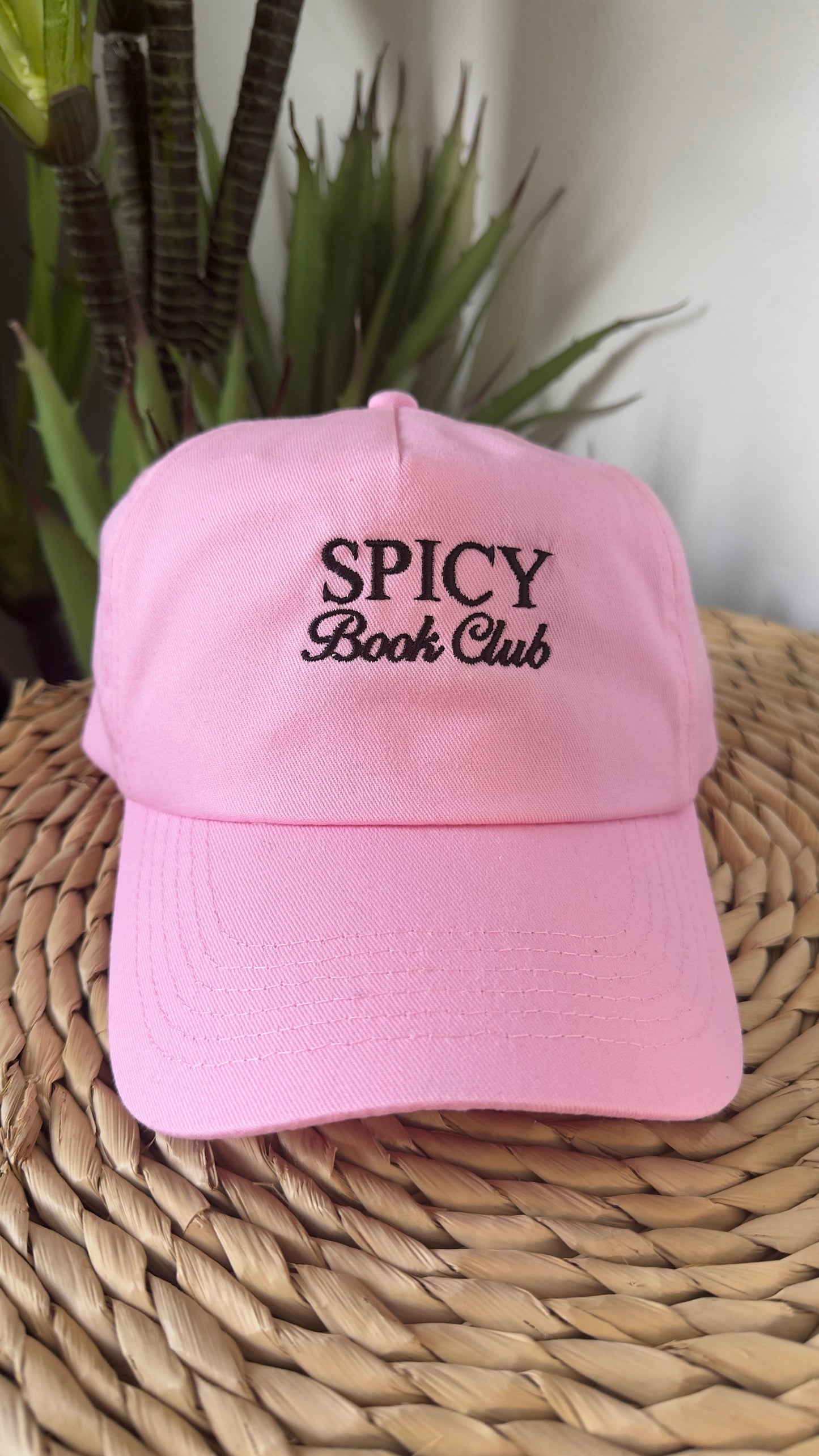 Spicy Book Club Embroidered Cap
