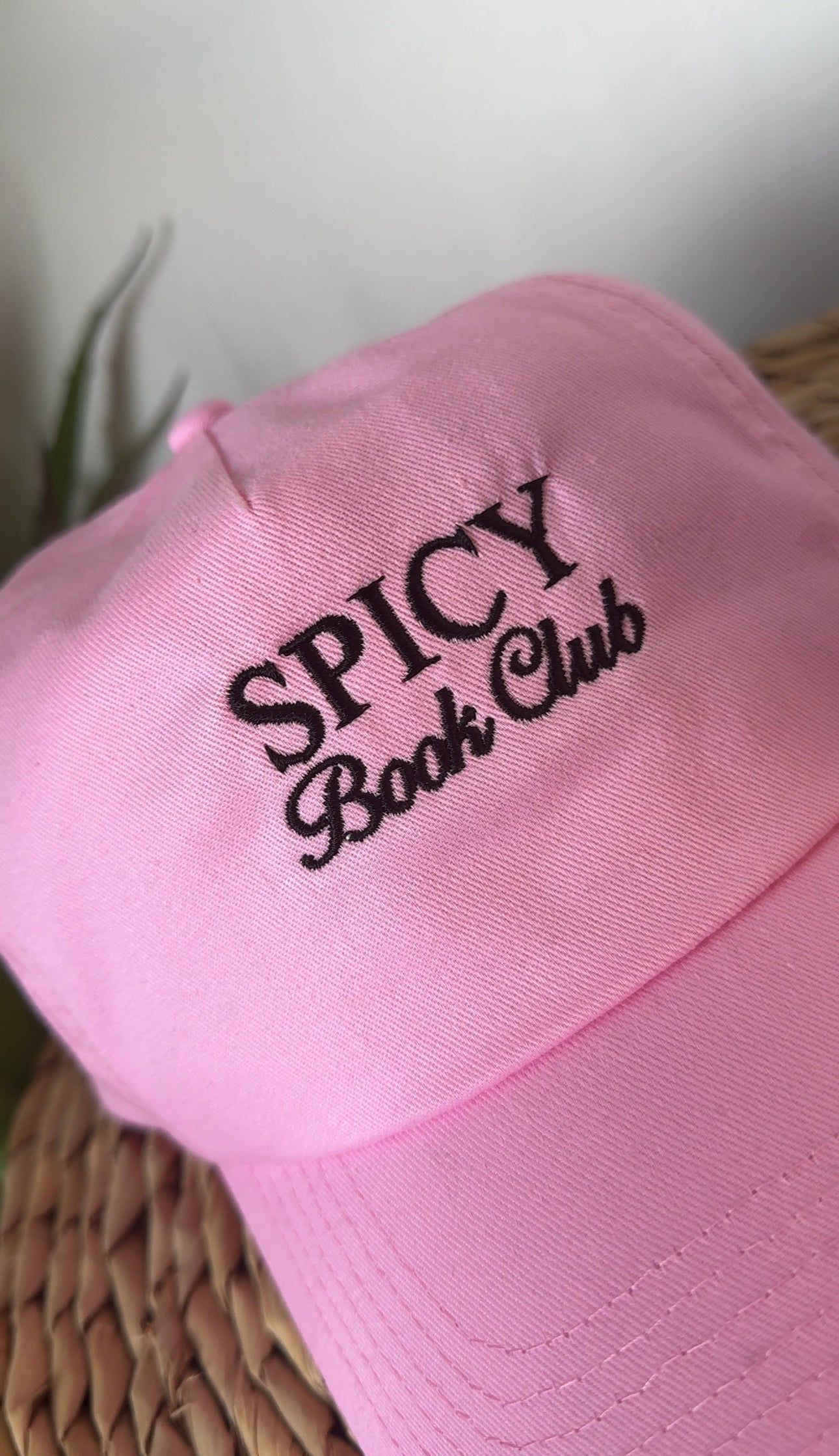 Spicy Book Club Embroidered Cap
