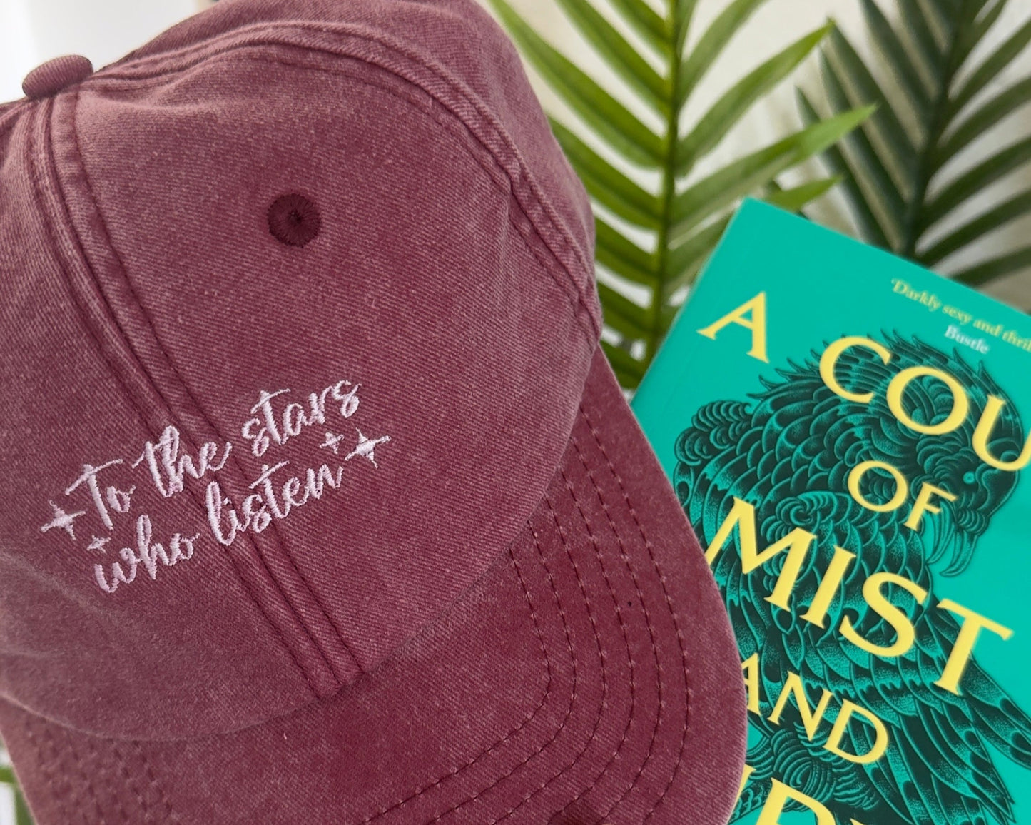 To the stars who listen Embroidered Cap