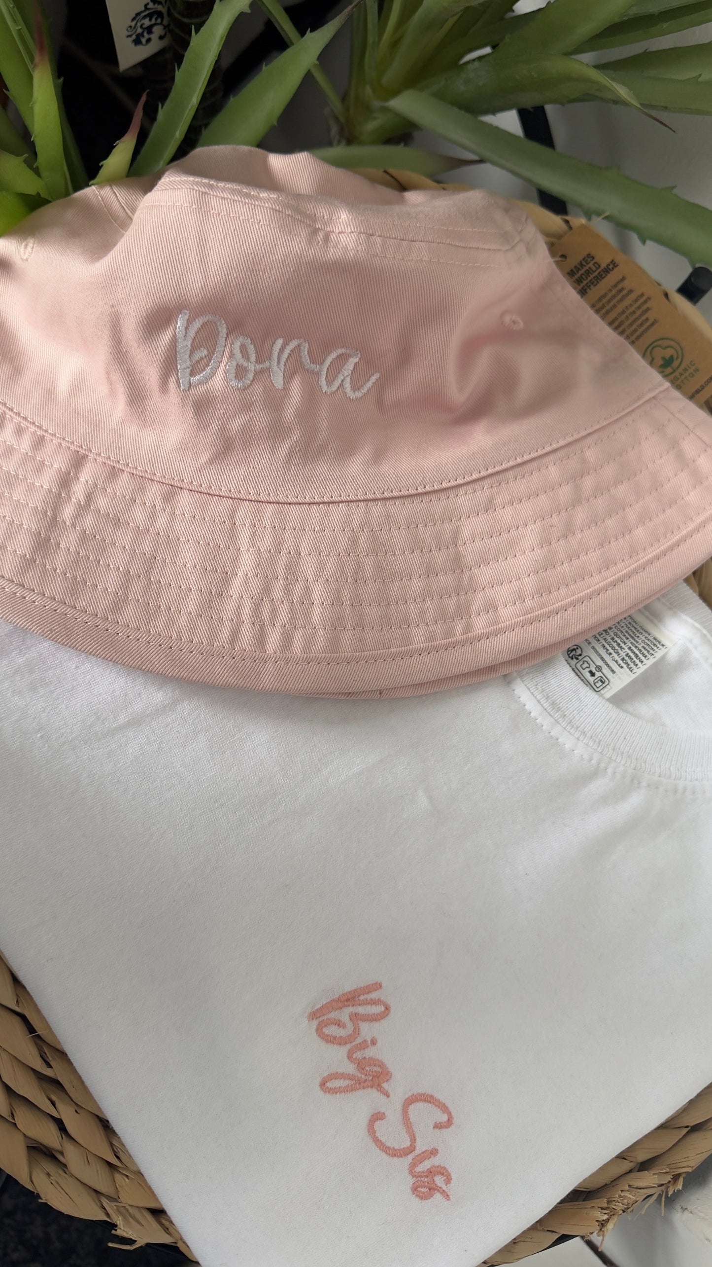 Kids Embroidered Tee – Matching Brother & Sister Outfits