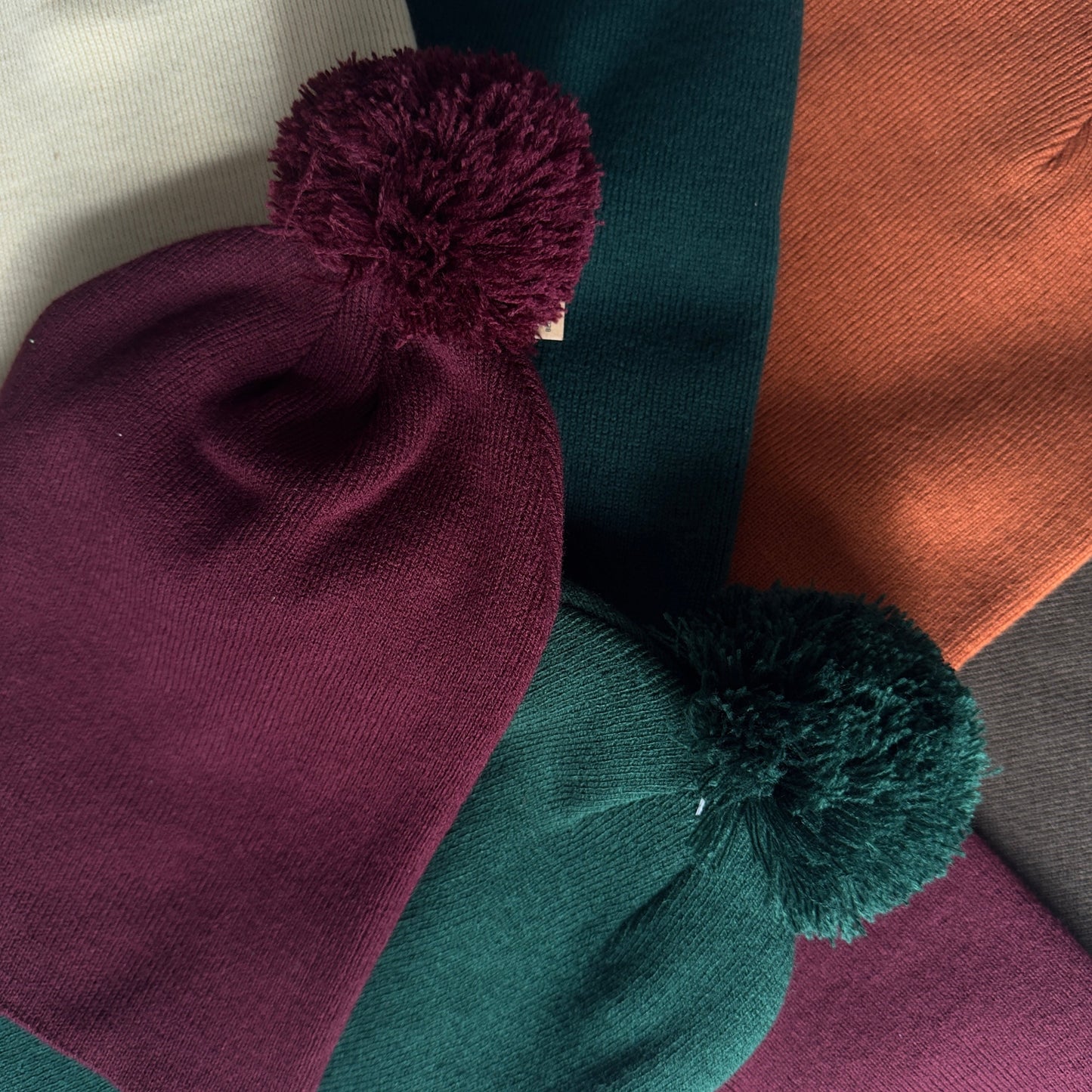 Pumpkin Spice & Paperbacks Embroidered Beanie