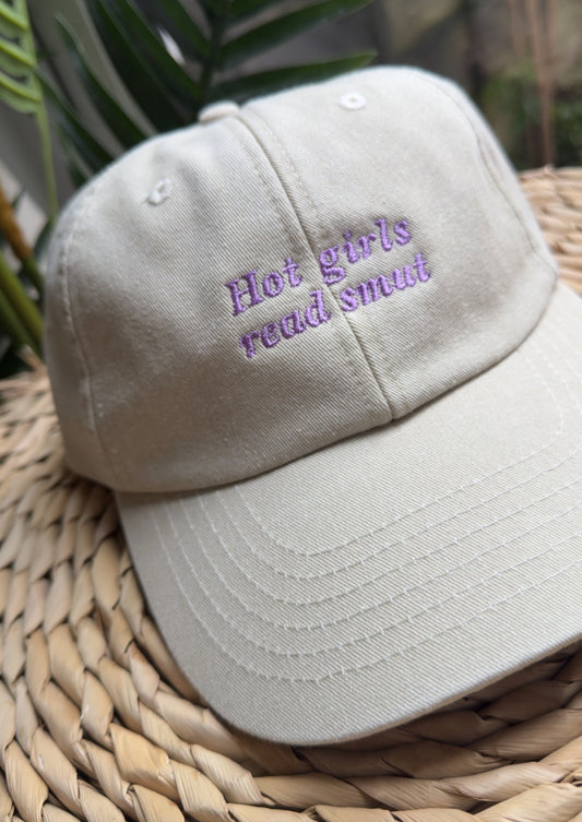 Hot girls read smut Embroidered Cap