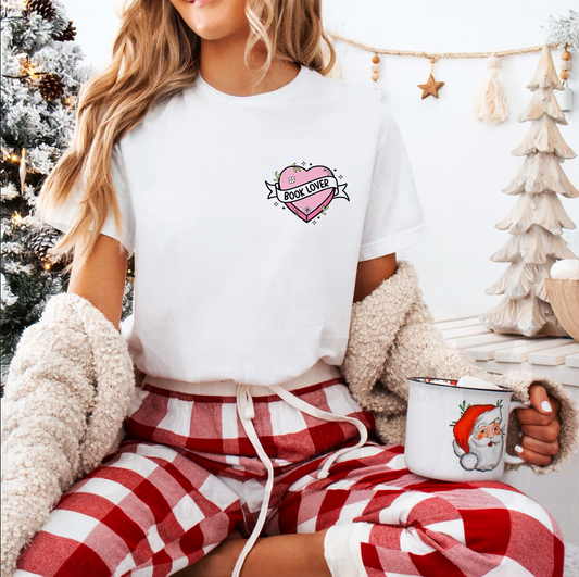 Book Lover Heart Tee/Sweatshirt/Hoodie